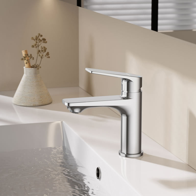 Kalumi 23001QT Basin Faucet – Polished Chrome