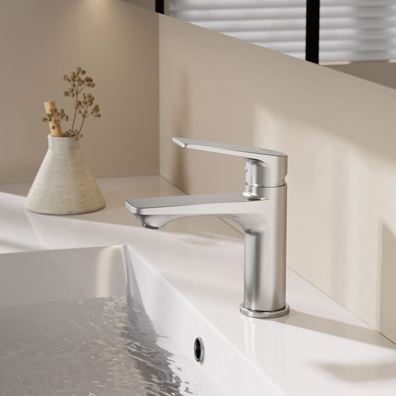 Kalumi 23001QT Basin Faucet – Brushed Nickel
